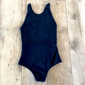 NWOT Mikoh black one piece. Size M